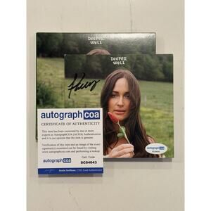 Kacey Musgraves SIGNED Autographed Deeper Well CD COA ACOA #1